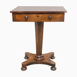 Victorian English Sellette Side Table, 1800s-RIU-1329309