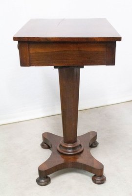 Victorian English Sellette / Side Table, Mid-19th Century-RIU-899661