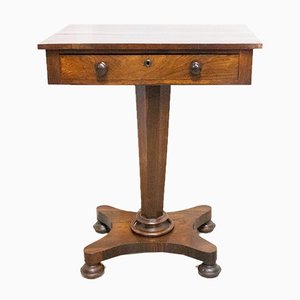 Victorian English Sellette / Side Table, Mid-19th Century-RIU-899661