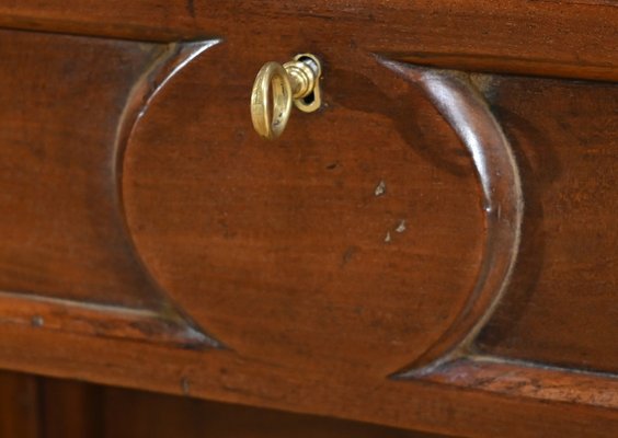 Victorian Mahogany Cylinder Library Desk, England, 1850s-RVK-1783233