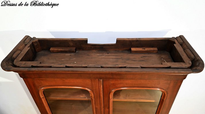 Victorian Mahogany Cylinder Library Desk, England, 1850s-RVK-1783233