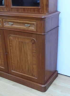 Victorian Mahogany Two-Body Bookcase, England, Mid-19th Century-RVK-2024694