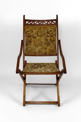 Victorian Safari Folding Chair, UK, 1880s-XNH-1804627