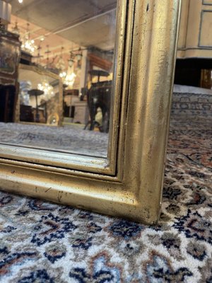 Victorian Style Carved Gilt Overmantle Mirror-NSG-2028700