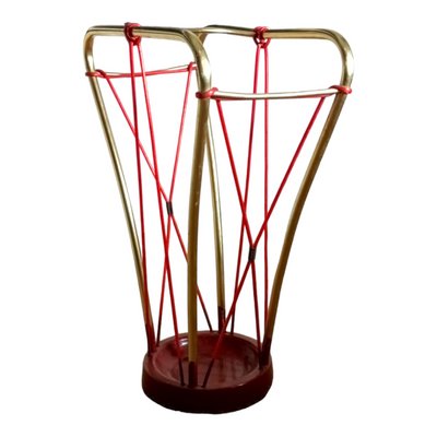 Victorian Umbrella Stand in Brass and Metal-LLP-1725771