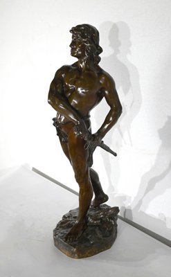 Victorien Tournier, Departure, Late 19th Century, Bronze-RVK-1395204