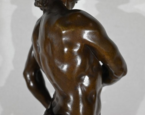 Victorien Tournier, Departure, Late 19th Century, Bronze-RVK-1395204