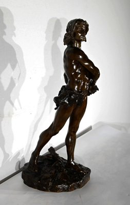 Victorien Tournier, Departure, Late 19th Century, Bronze-RVK-1395204