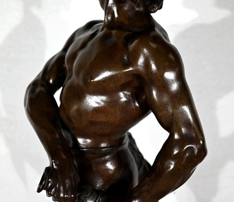 Victorien Tournier, Departure, Late 19th Century, Bronze-RVK-1395204