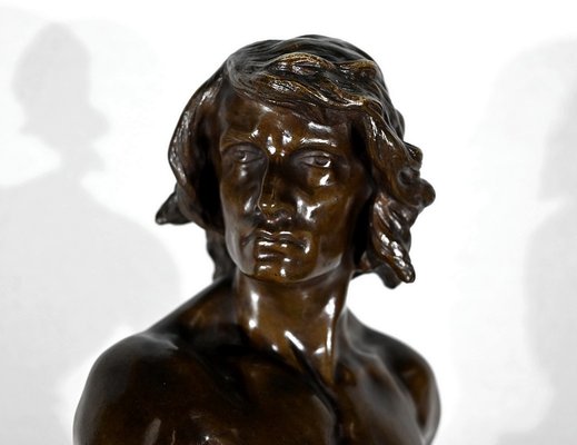 Victorien Tournier, Departure, Late 19th Century, Bronze-RVK-1395204