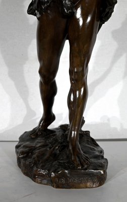 Victorien Tournier, Departure, Late 19th Century, Bronze-RVK-1395204