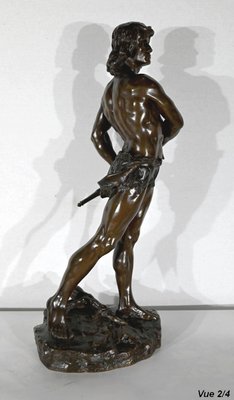 Victorien Tournier, Departure, Late 19th Century, Bronze-RVK-1395204