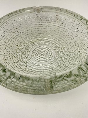 Vide Poche or Ashtray, in Glass, Geometrical Patterns,France circa 1960-UR-1073171