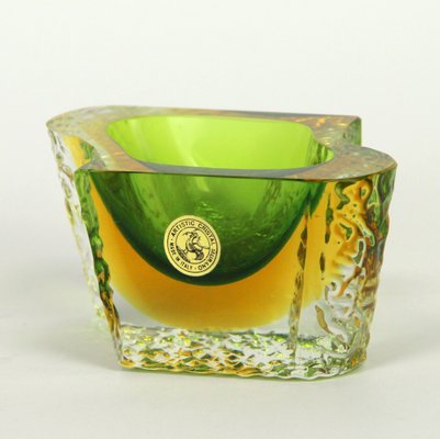 Vide-Poche or Ashtray in Murano Glass by Luigi Mandruzzato, 1970s-NE-1132864