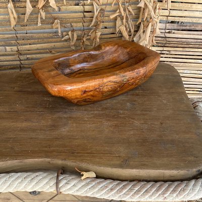 Vide Poche or Bowl in Wood, France, 1950s-UR-974058