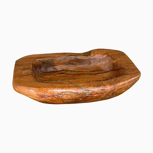 Vide Poche or Bowl in Wood, France, 1950s-UR-974058