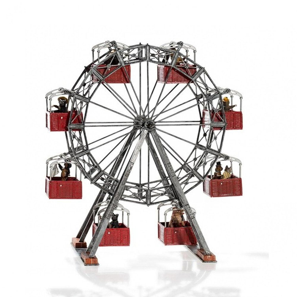 Vienna Bronze Ferris Wheel from Bergmann Workshop.