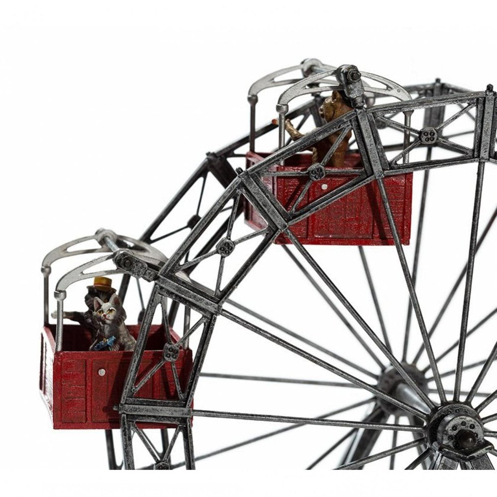 Vienna Bronze Ferris Wheel from Bergmann Workshop.