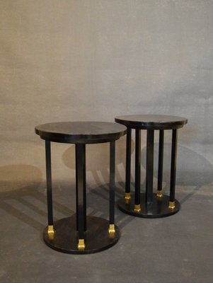 Vienna Secession Occasional Tables, 1910s, Set of 2-ZKR-2023732