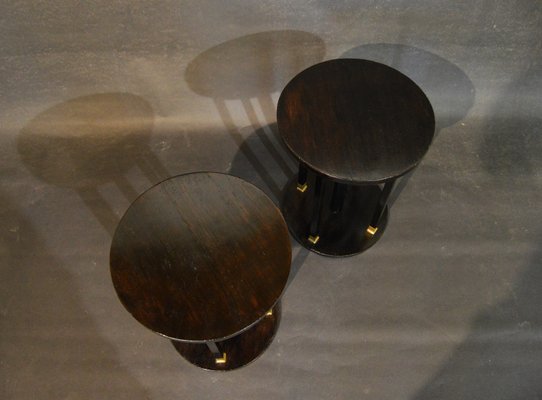 Vienna Secession Occasional Tables, 1910s, Set of 2-ZKR-2023732