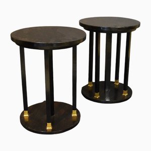 Vienna Secession Occasional Tables, 1910s, Set of 2-ZKR-2023732