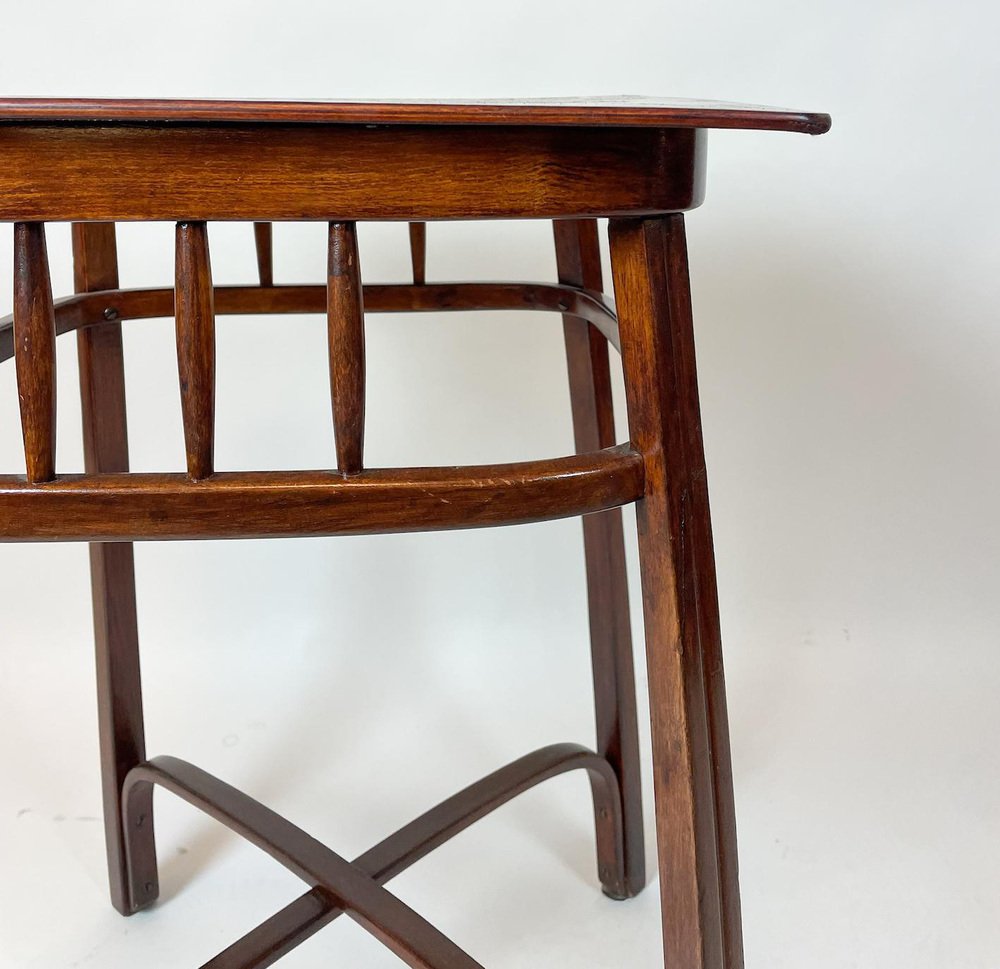 Vienna Secession Side Table attributed to Jacob & Josef Kohn for Gustav Siegel, 1890s