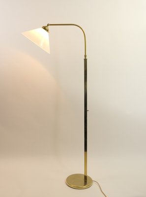 Viennese Art Deco Adjustable Floor Lamp, 1920s-KDB-1703862