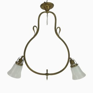 Viennese Art Nouveau Pendant Lamp, 1900s-KDB-1449014