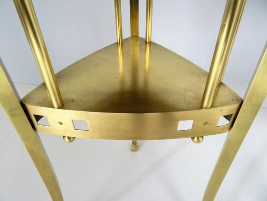 Viennese Art Nouveau Side Table in Brass-FPY-1294978