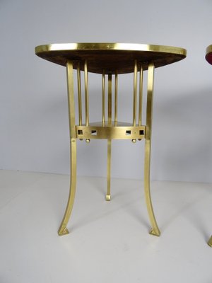 Viennese Art Nouveau Side Table in Brass-FPY-1294978