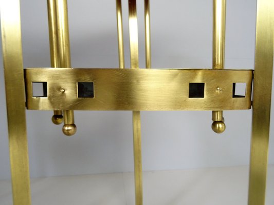 Viennese Art Nouveau Side Table in Brass-FPY-1294978