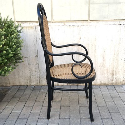 Viennese Art Nouveau Style Chair with High Backrest-BVG-1225516