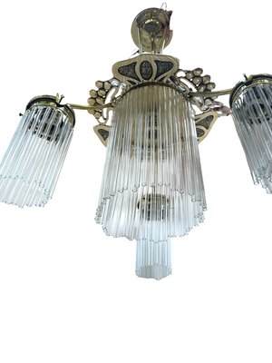 Viennese Art Nouveau Style Chandelier, 1890s-FSD-1366921