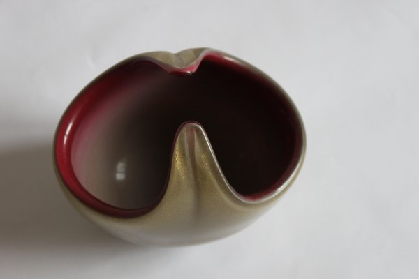 Viennese Bowl in Murano Glass, 1950s-PLT-1334723