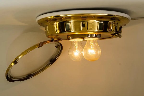 Viennese Ceiling Lights by Otto Wagner, 1900-SPD-1228985