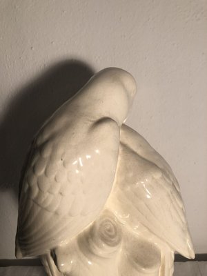 Viennese Ceramic Parrot Set from A. Förster Wien, 1905-RZY-902441