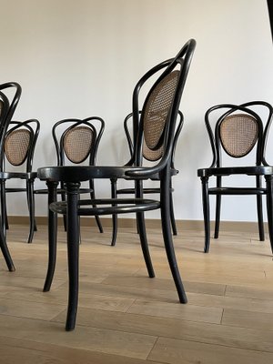 Viennese Chairs N.33 by J & J Kohn, 1900, Set of 8-OTV-1093292