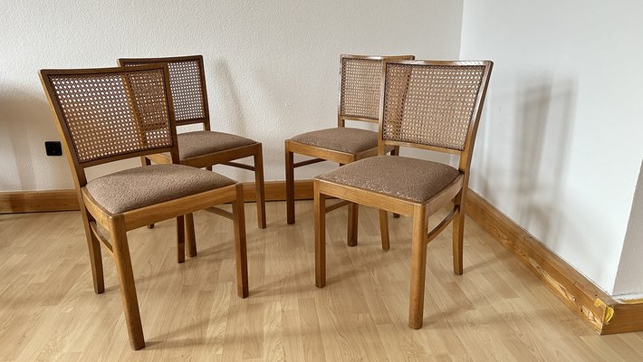 Viennese Dining Chairs, 1950s, Set of 4-IRY-1802284