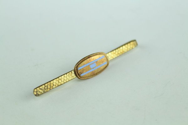 Viennese Enamel Tie Pins, 1930s, Set of 5-ZWH-738095