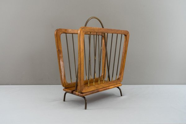 Viennese Magazine Rack, 1950s-SPD-801718