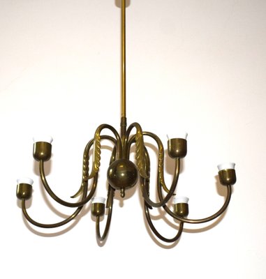 Viennese Modern Chandelier by Josef Frank, 1920s-VA-1800102