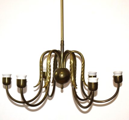 Viennese Modern Chandelier by Josef Frank, 1920s-VA-1800102