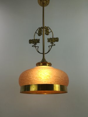 Viennese Pendant Lamp for Dining Table, 1920s-KDB-1447890