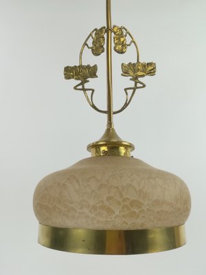 Viennese Pendant Lamp for Dining Table, 1920s-KDB-1447890