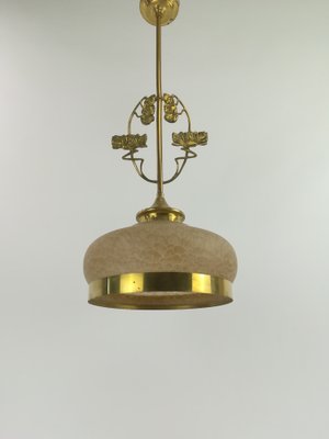 Viennese Pendant Lamp for Dining Table, 1920s-KDB-1447890