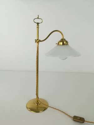 Viennese Table Lamp in Brass, 1930s-KDB-1262777