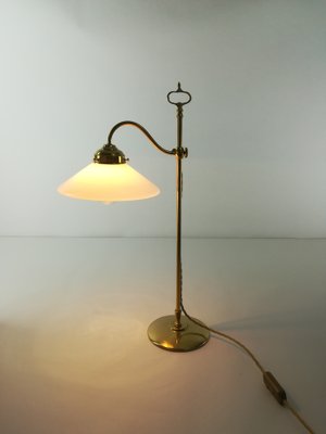 Viennese Table Lamp in Brass, 1930s-KDB-1262777