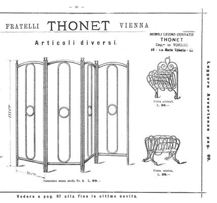 Viennese Thonet No. 2 Screen, 1888-TZ-844085