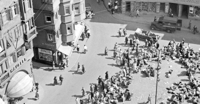 View From Belfry of Stuttgart City Hall, Stuttgart Germany, 1935-DYV-988148