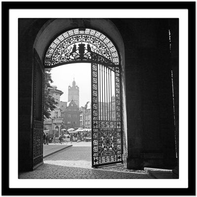 View Gate Residence Castle to Main Market Darmstadt, Germany, 1938, Printed 2021-DYV-997887